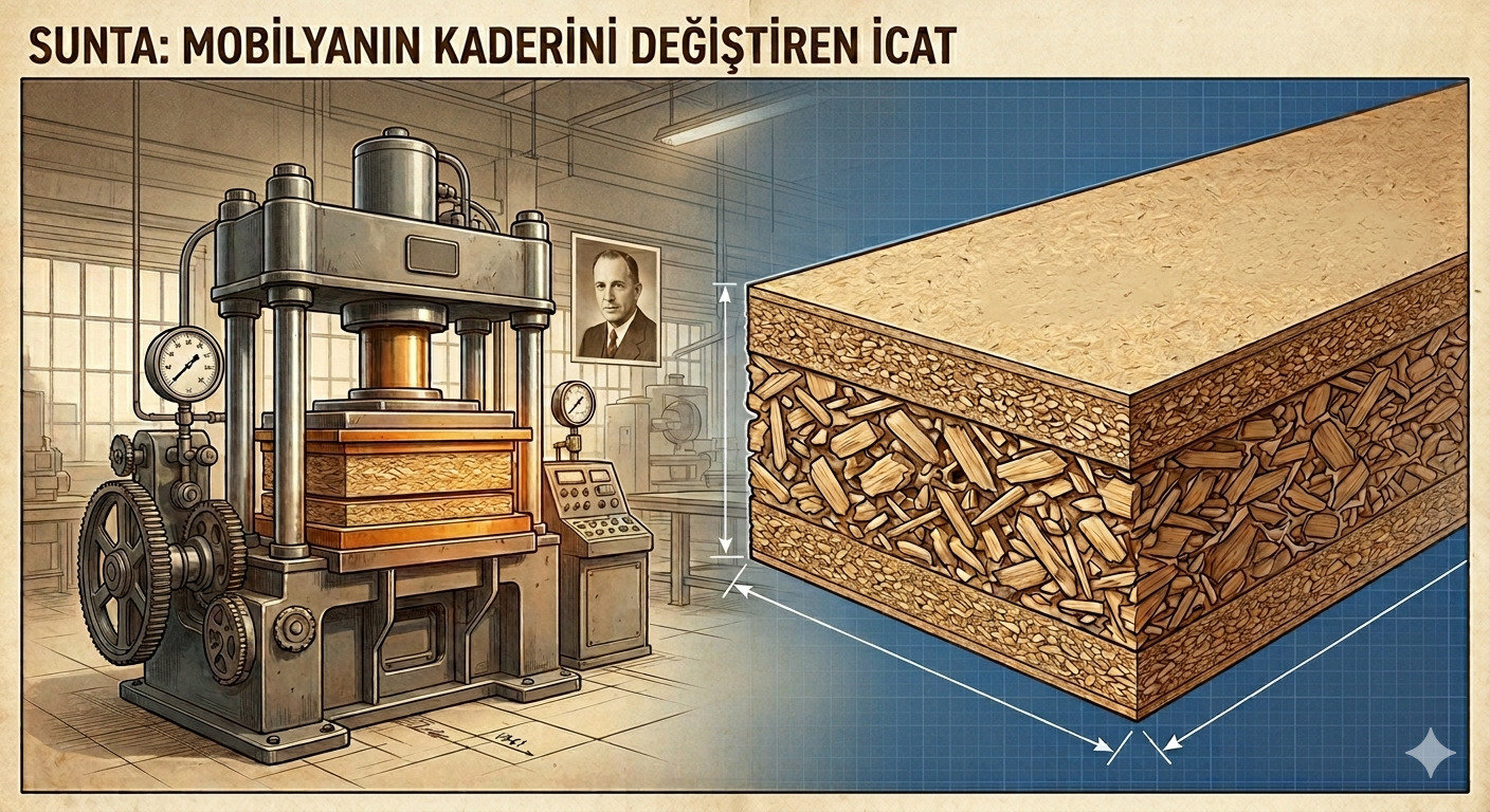 Sunta:Mobilyanın Kaderini Değiştiren İcat